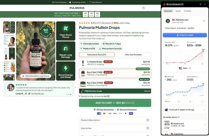This new store went from 0 to 18k monthly visitors