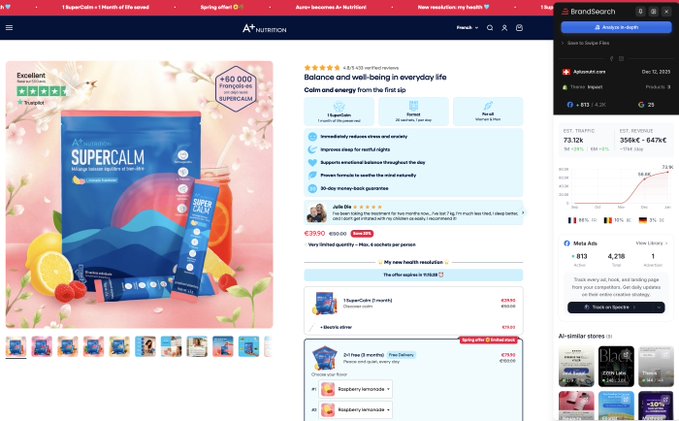 This store went from nothing to 73k monthly visitors in 2 months